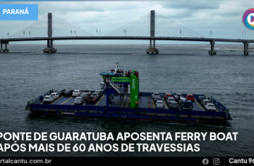 Ponte de Guaratuba aposenta ferry boat após mais de 60 anos de travessias