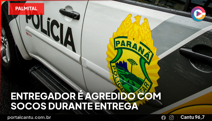 Palmital - Entregador é agredido com socos durante entrega