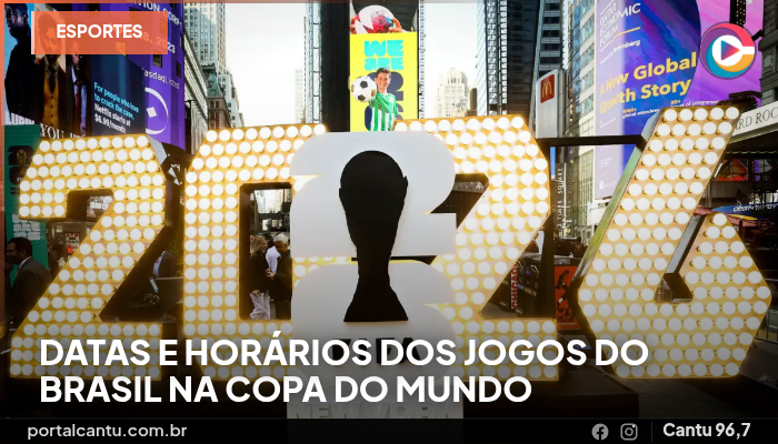 Datas e horários dos jogos do Brasil na Copa do Mundo