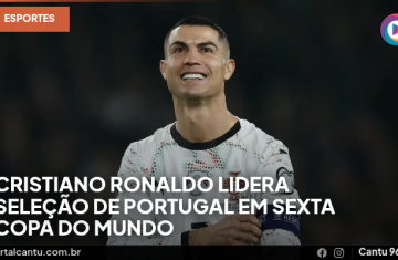 Cristiano Ronaldo lidera seleção de Portugal em sexta Copa do Mundo