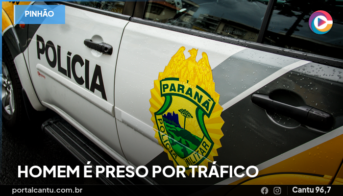 Pinhão - Homem é preso por tráfico