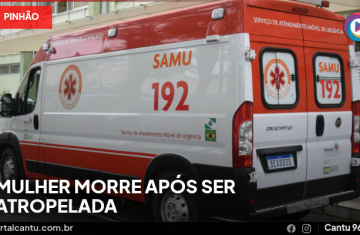Pinhão - Mulher morre após ser atropelada