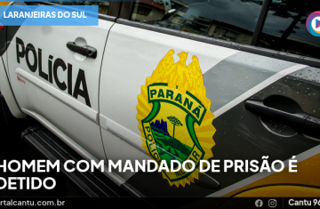 Laranjeiras do Sul - Homem com mandado de prisão é detido