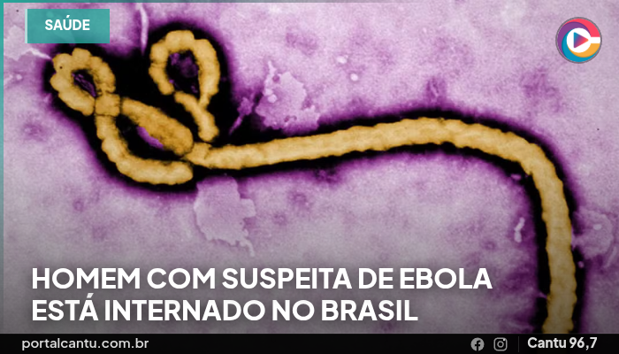 Homem com suspeita de ebola está internado no Brasil