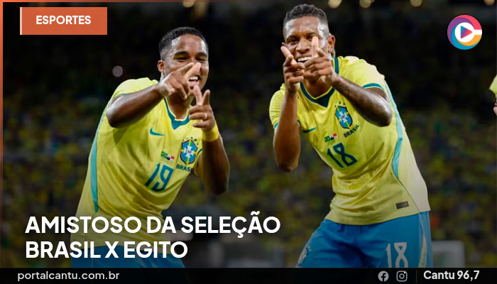 Amistoso da Seleção - Brasil x Egito