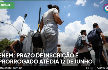 Enem: prazo de inscrição é prorrogado até dia 12 de junho