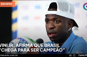 Vini Jr. afirma que Brasil 