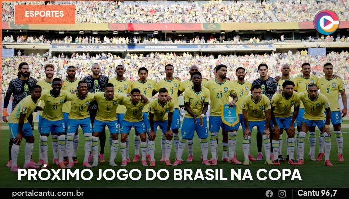 Próximo jogo do Brasil na Copa