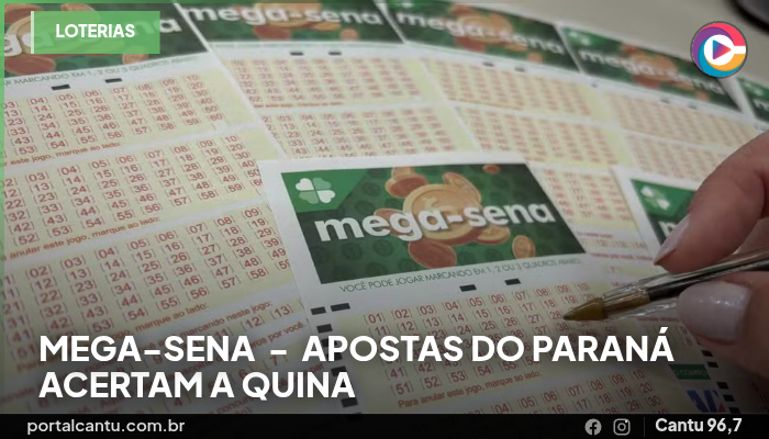 Mega-Sena - Apostas do Paraná acertam a quina