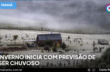 Inverno inicia com previsão de ser chuvoso