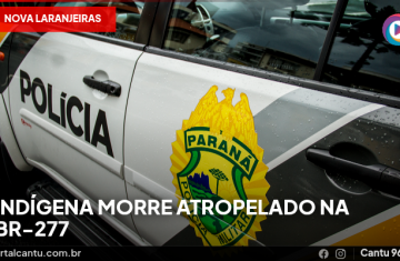 Nova Laranjeiras - Indígena morre atropelado na BR-277