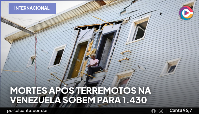 Mortes após terremotos na Venezuela sobem para 1.430