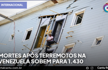 Mortes após terremotos na Venezuela sobem para 1.430