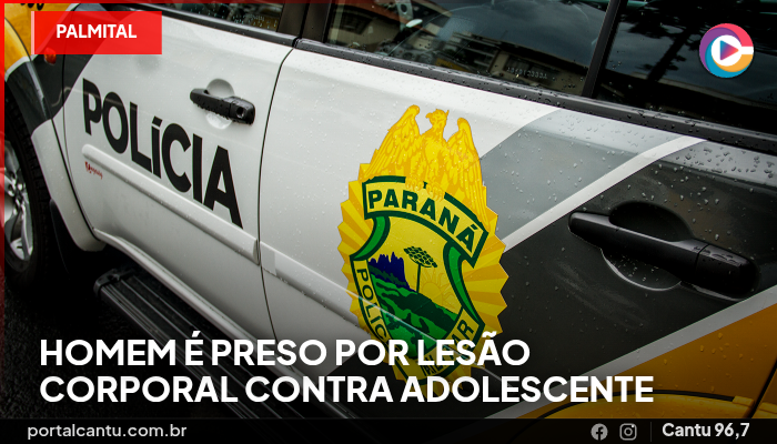 Palmital - Homem é preso por lesão corporal contra adolescente