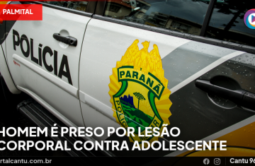 Palmital - Homem é preso por lesão corporal contra adolescente