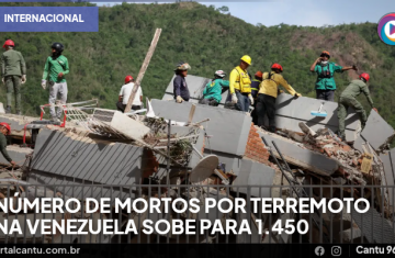 Número de mortos por terremoto na Venezuela sobe para 1.450