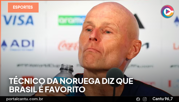Técnico da Noruega diz que Brasil é favorito