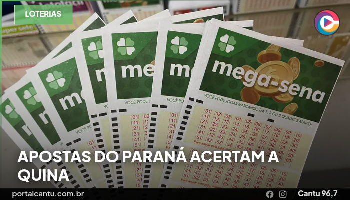 Mega-Sena - Apostas do Paraná acertam a quina