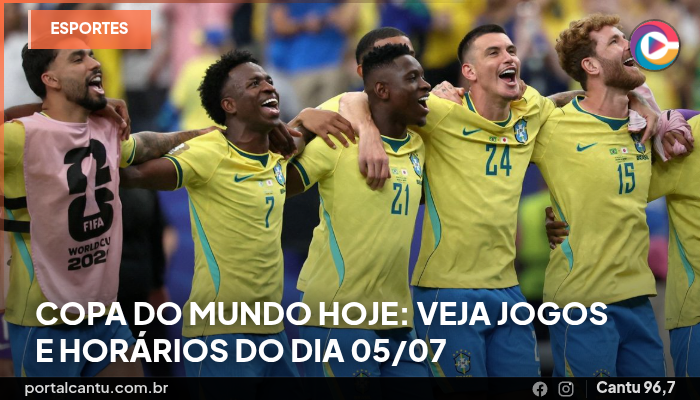 Foto: Reprodução Copa do Mundo hoje: veja jogos e horários do dia 05/07