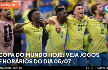 Copa do Mundo hoje: veja jogos e horários do dia 05/07