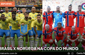Brasil x Noruega na Copa do Mundo