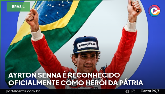Foto: © Câmara dos Deputados Ayrton Senna é reconhecido oficialmente como Herói da Pátria