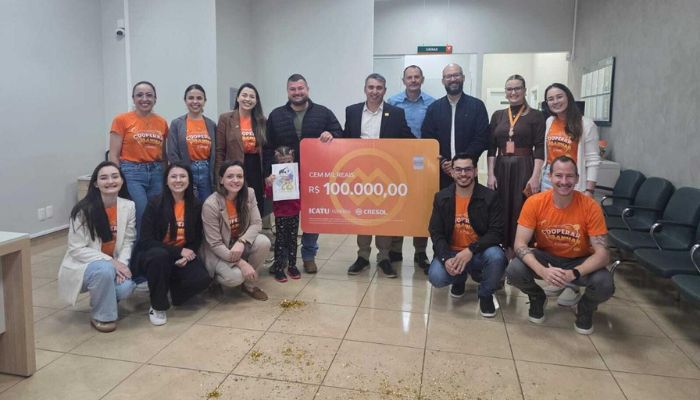 Cooperado da Cresol de Santa Helena (PR) recebe prêmio de R$ 100 mil da Icatu
