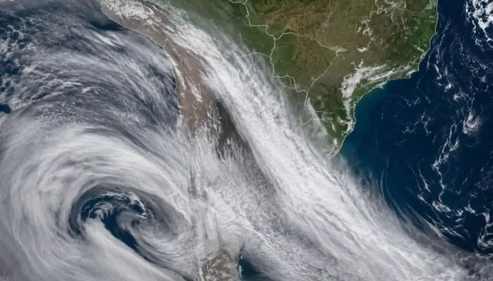 © DALL-E 3/Divulgação Brasil não será afetado por rio atmosférico que atinge o Chile