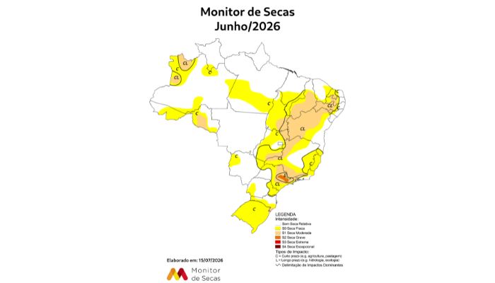 Chuva acima da média faz seca recuar em várias partes do Paraná
