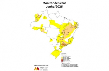 Chuva acima da média faz seca recuar em várias partes do Paraná