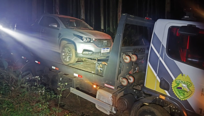 Guaraniaçu- PMPR recupera veículo furtado em Anahy