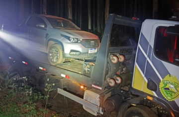 Guaraniaçu- PMPR recupera veículo furtado em Anahy