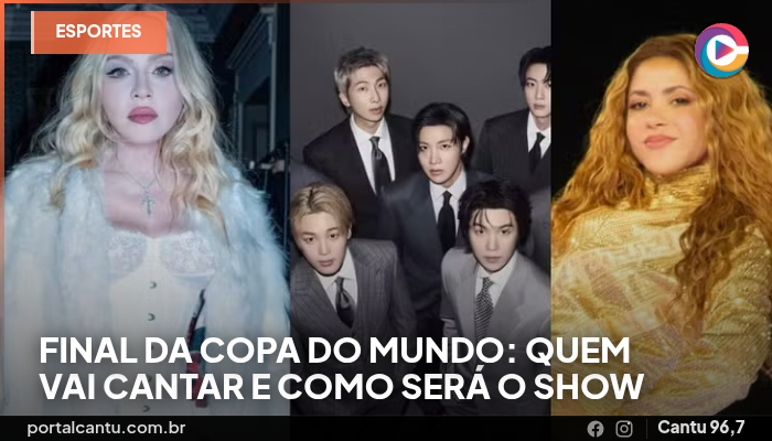 Foto: Reprodução Final da Copa do Mundo: quem vai cantar e como será o show