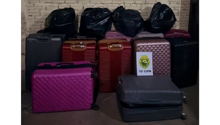 Cantagalo – ROTAM apreende 1085 maços de cigarros de origem estrangeira