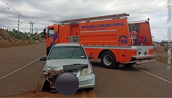 Pinhão - Acidente na PR-170 deixa cinco feridos e motorista é preso por embriaguez