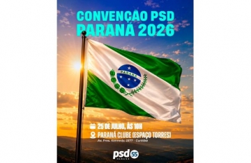 PSD realiza neste sábado convenção estadual para oficializar Sandro Alex ao Governo