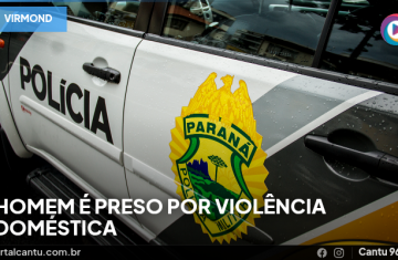 Virmond - Homem é preso após série de atos de vandalismo