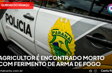 Quedas do Iguaçu - Agricultor é encontrado morto com ferimento de arma de fogo