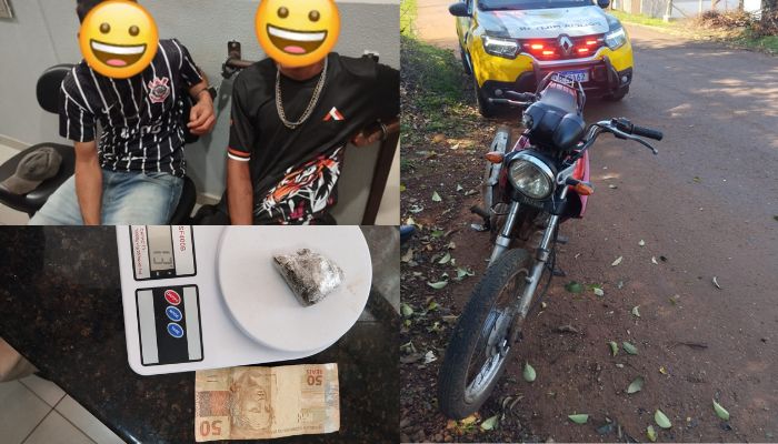 Quedas – Homens são presos por receptação e porte de drogas