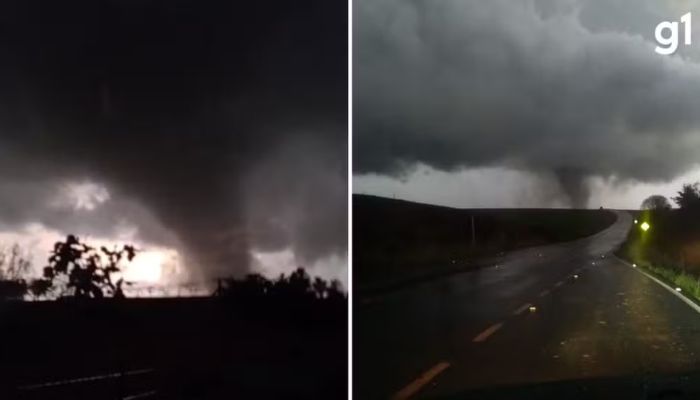  Tornado deixa sete feridos no Rio Grande do Sul