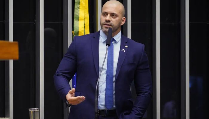 © Pablo Valadares/Câmara dos Deputados Moraes dá 48h para Daniel Silveira explicar publicação de vídeo no X