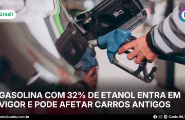 Brasil - Gasolina com 32% de etanol entra em vigor e pode afetar carros antigos