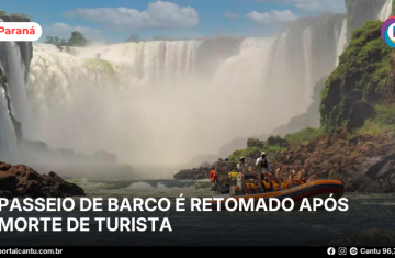 Passeio de barco é retomado após morte de turista