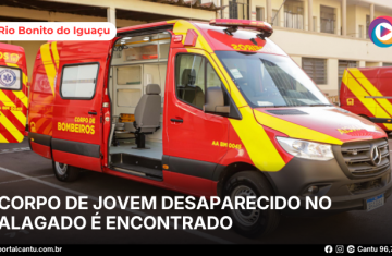 Rio Bonito do Iguaçu - Corpo de jovem desaparecido no alagado é encontrado