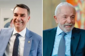 Quaest: Lula tem 44% no 2º turno, contra 39% de Flávio Bolsonaro