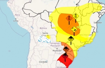 Seca, tempestade e vendaval: confira avisos do Inmet para esta quinta