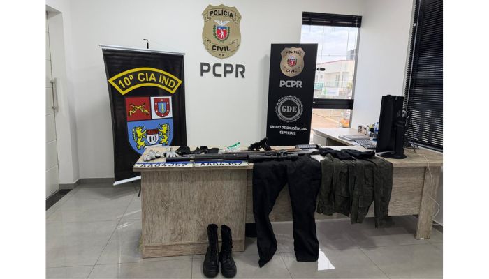 Laranjeiras - Ação conjunta entre Polícia Civil e Polícia Militar elucida roubo e desarticula investigados por atuações em rodovias
