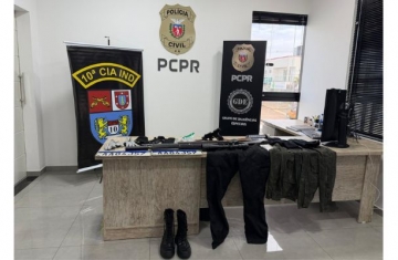 Laranjeiras - Ação conjunta entre Polícia Civil e Polícia Militar elucida roubo e desarticula investigados por atuações em rodovias