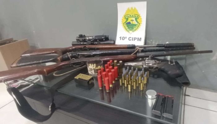 Virmond – Homem é preso por posse ilegal de arma de fogo