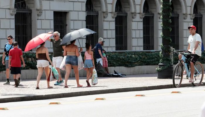 Onda de calor eleva temperaturas em grande parte do país